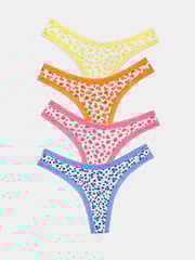Emily English X S&S Thong Four Pack - Fruit Smoothie