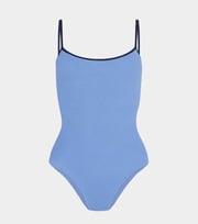 Pamela Swim Contrast - Cornflower/Navy
