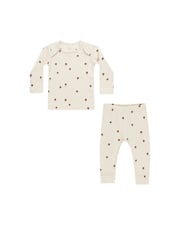 Ribbed Tee + Legging Set | Mushrooms