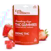 Δ9 THC Gummies - Strawberry Haze - Strain Specific (Sativa) - 300mg