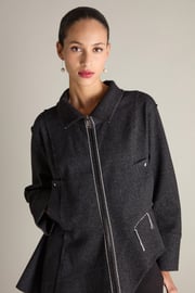 Zip Detail Jacket