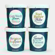 Get Well Ice Cream Gift - 4 Pints