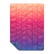 Travel Puffy Blanket - Sunset Spectrum Fade