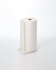 Paper Towel Holder - Steel + Wood