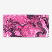Liquid Dark Pink Extended Mousepad
