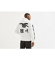  Arsenal N7 White Pre-Historic Hoodie