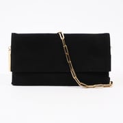 Gucci Flap Chain Black Velvet
