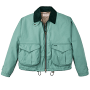 Women's Aviator Cloth Short Work Jacket - Deep Sea