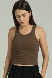 Dreamlux Ribbed with Built-in Shelf Bra Tank