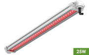 TotalGrow Deep Red Grow-Booster 25W - 24" LED Light Bar