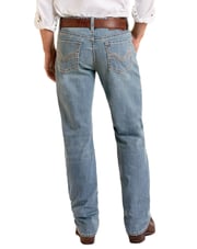 High Rise Alpha Relaxed Fit Tapered Bootcut Jeans