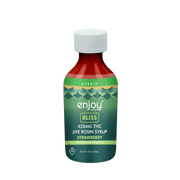 Bliss Delta 9 THC Live Rosin Syrup 420mg - Strawberry (Hybrid)
