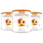 Emergency Essentials® Freeze-Dried Peach Slices Large #10 Can 3-Pack