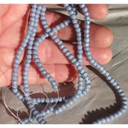 Slate Blue Stardust Glass Beads 4mm 30 Inch Strand 200 beads 755675236451 on eBid United States | 196793013
