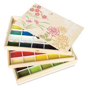 Kuretake Gansai Tambi Watercolor Pans - Set of 100, Assorted