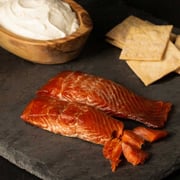 Sweet & Savory Smoked Sockeye Salmon Strips