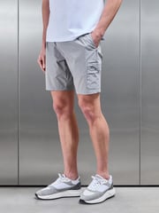 Active Cargo Short in Mid Grey
