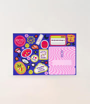 Lip Balm Sticker Sheet by eos