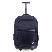 Sundance Laptop Rolling Backpack (20 Inch) in Black