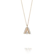 VADABET DIAMOND INITIAL CHARM
