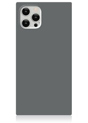 SQUARE® Matte Gray iPhone Case