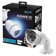 Geeni Hawk 1080p HD Outdoor Smart WiFi Security Camera with Night Vision, Motion Alerts and IP66 Weatherproof, Compatible with Alexa, Google Assistant, White…