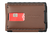 Venture Billfold - Black Ano / Frontier Brown