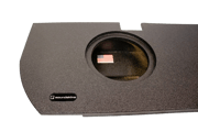 SoundSkins Enclosures | Toyota Tundra 2022+ Crew Cab Dual 10" Sealed - Premium USA Made Subwoofer Box with Bed Liner Spray Finish