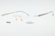 Hugo Boss BOSS 1424 metal Rectangular Men Eyeglasses