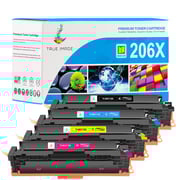 Compatible HP 206X Toner Cartridge Set | Smart Chips | Monitor Toner Levels