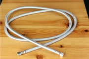 Heavy-Duty Refrigerator Filter Line (5 Feet, Braided Stainless Steel Jacket)