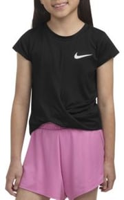 Nike Little Girls' Dri-FIT All-Day Play Twist Hem T-Shirt