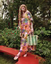 Fin and Tonic Maxi Dress Botanical Bash