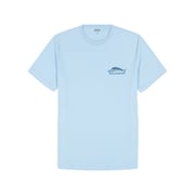 SALTWATER SHORT SLEEVE GRAPHIC TEE - PLACID BLUE
