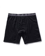 The Merino Boxer in Heather Black