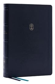 NKJV Encountering God Study Bible (Black Leathersoft, Red Letter, Thumb Indexed)