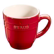 Staub Ceramique  ceramic round Mug, cherry