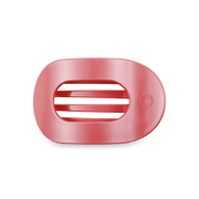 Calming Coral Medium Flat Round Hair Clip