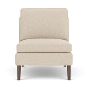 Skye Armless Chair - Fabric