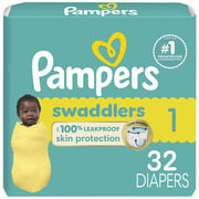 Pampers Swaddlers Diapers Jumbo Size 1