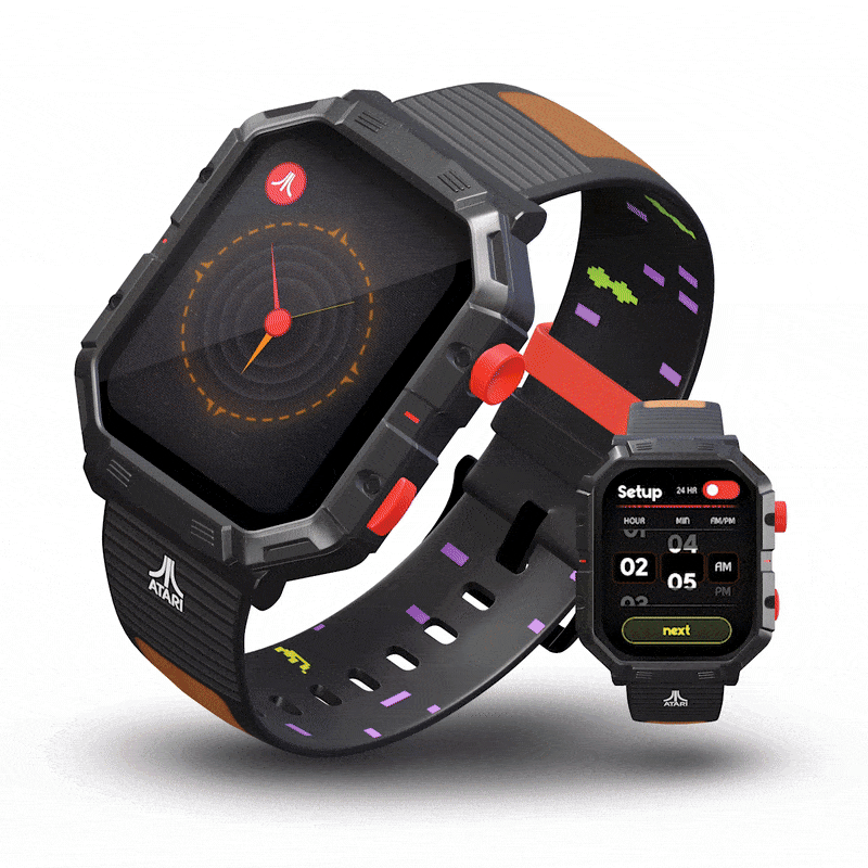 Atari 2600 My Play Watch – Smartwatch + 3 Bands