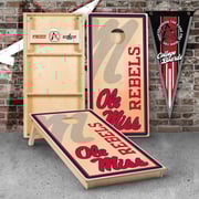 Officially Licensed Collegiate Cornhole Boards - University of Mississippi
