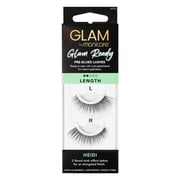 Glam By Manicare Glam Ready Pre-Glued Heidi Lashes Length