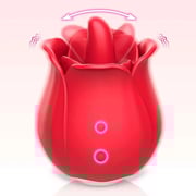 Rose Toy Thick Tongue Vibrator - 2.0 Rose Vibrator for Women