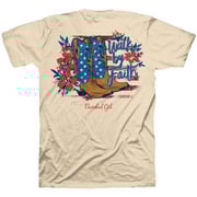 Cherished Girl Womens T-Shirt Boots