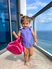 Amethyst Matching Swim For Baby & Kids