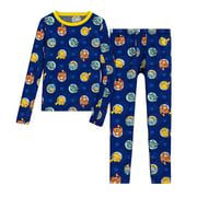 Pokemon Boys Stretch Poly 2 pc. Long Sleeve Crew & Pant Set