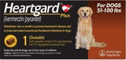 Rx Heartgard Plus (ivermectin/pyrantel) Chewable for Dogs, 1 Month