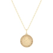 9ct Yellow Gold Large St Christopher