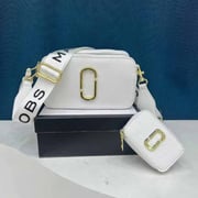 White Street Letter Zipper Bags
